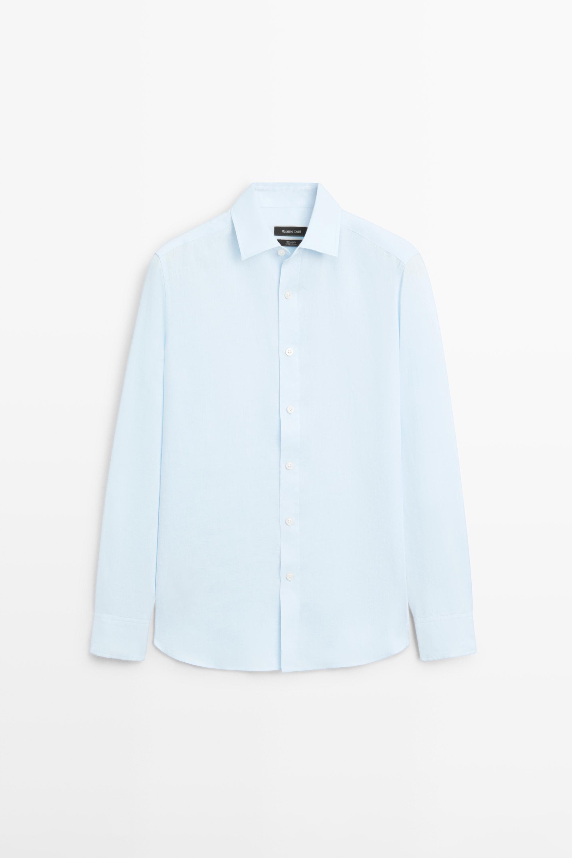 Chemise 100 % lin regular fit